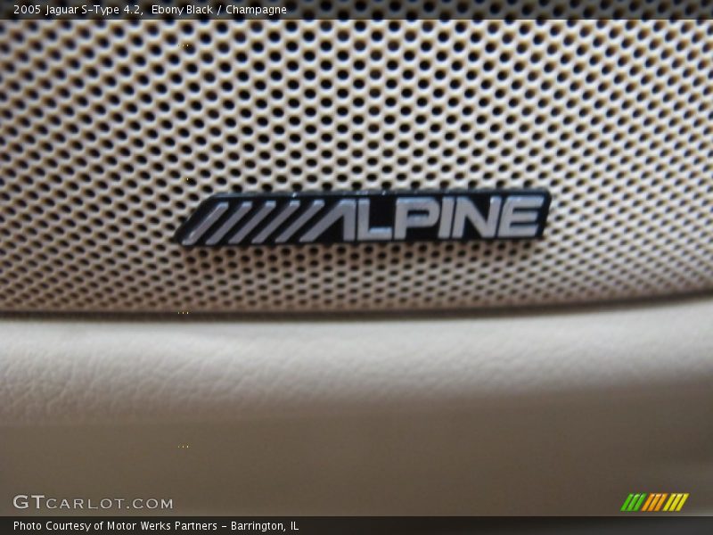 Ebony Black / Champagne 2005 Jaguar S-Type 4.2