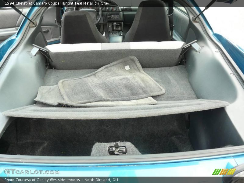 Bright Teal Metallic / Gray 1994 Chevrolet Camaro Coupe
