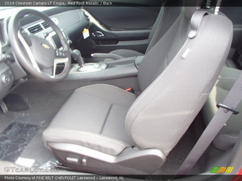 Red Rock Metallic / Black 2014 Chevrolet Camaro LT Coupe