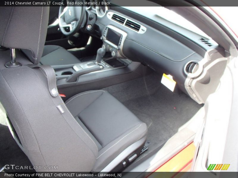 Red Rock Metallic / Black 2014 Chevrolet Camaro LT Coupe