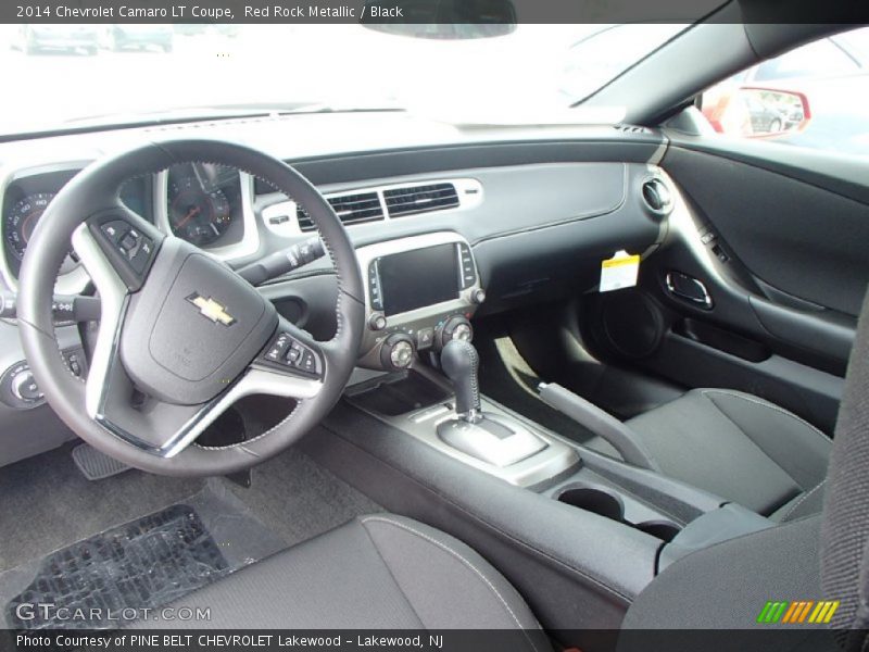 Red Rock Metallic / Black 2014 Chevrolet Camaro LT Coupe