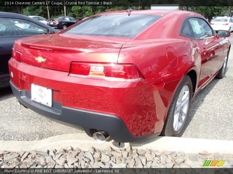 Crystal Red Tintcoat / Black 2014 Chevrolet Camaro LT Coupe
