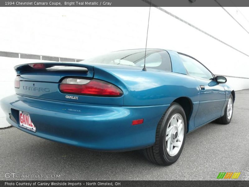 Bright Teal Metallic / Gray 1994 Chevrolet Camaro Coupe