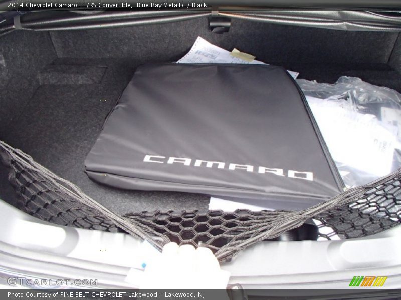 Blue Ray Metallic / Black 2014 Chevrolet Camaro LT/RS Convertible