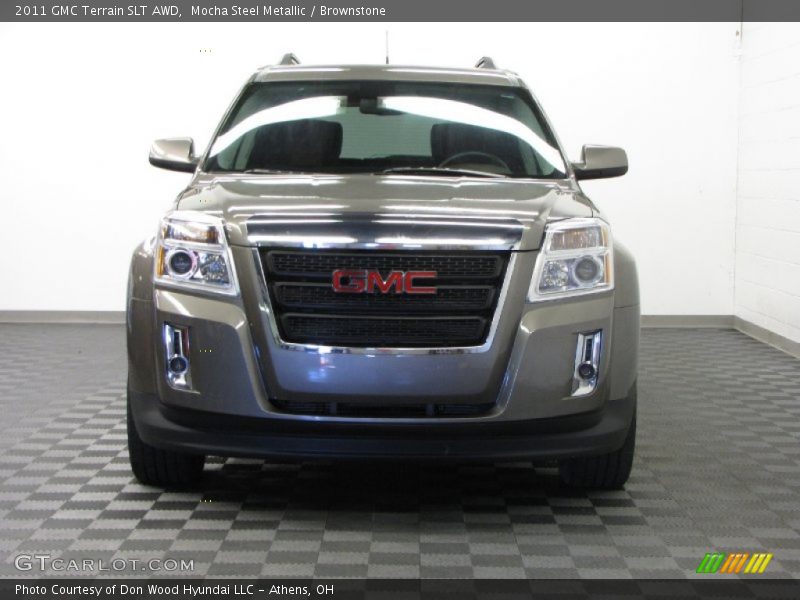 Mocha Steel Metallic / Brownstone 2011 GMC Terrain SLT AWD