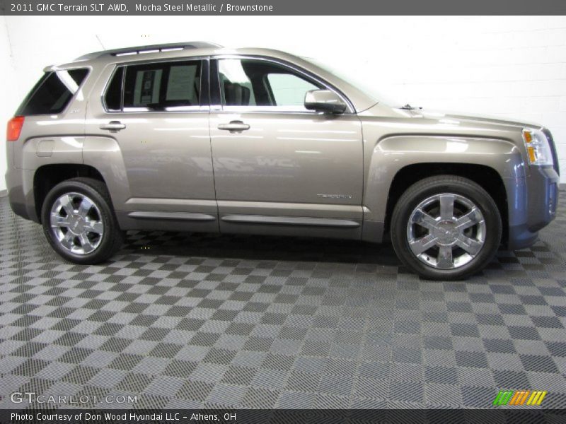 Mocha Steel Metallic / Brownstone 2011 GMC Terrain SLT AWD
