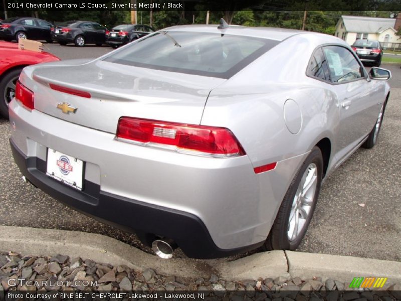 Silver Ice Metallic / Black 2014 Chevrolet Camaro LS Coupe
