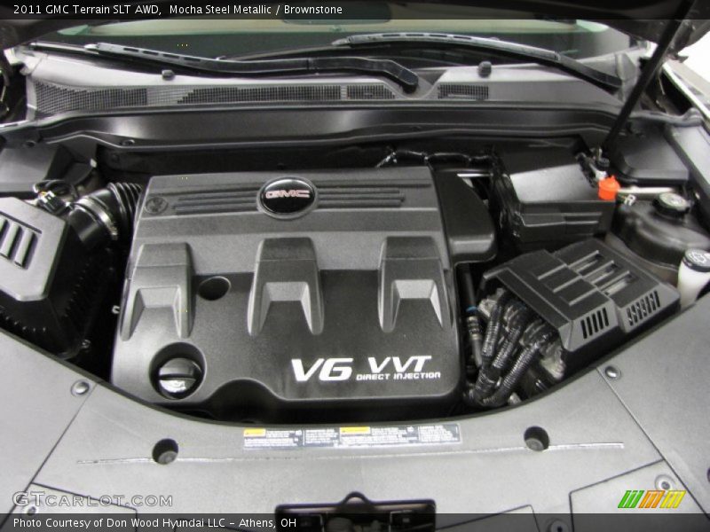 Mocha Steel Metallic / Brownstone 2011 GMC Terrain SLT AWD