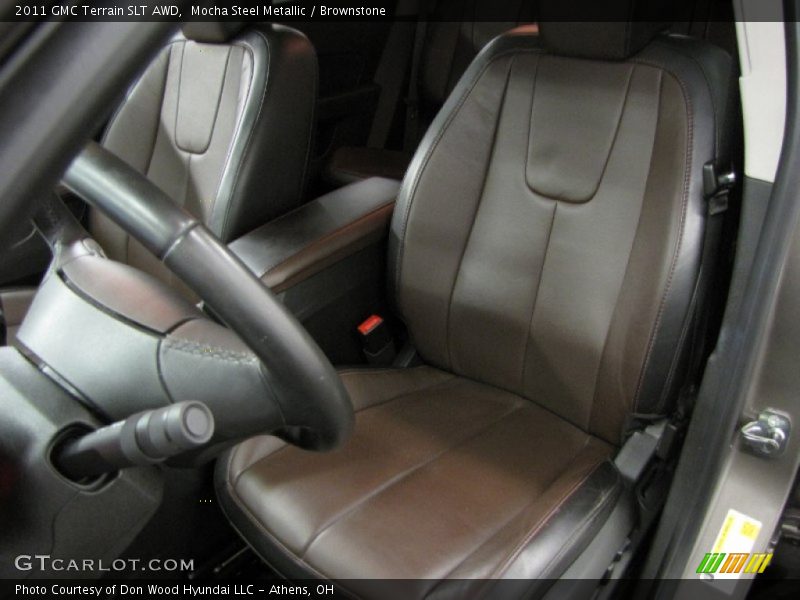 Mocha Steel Metallic / Brownstone 2011 GMC Terrain SLT AWD