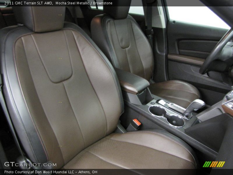 Mocha Steel Metallic / Brownstone 2011 GMC Terrain SLT AWD