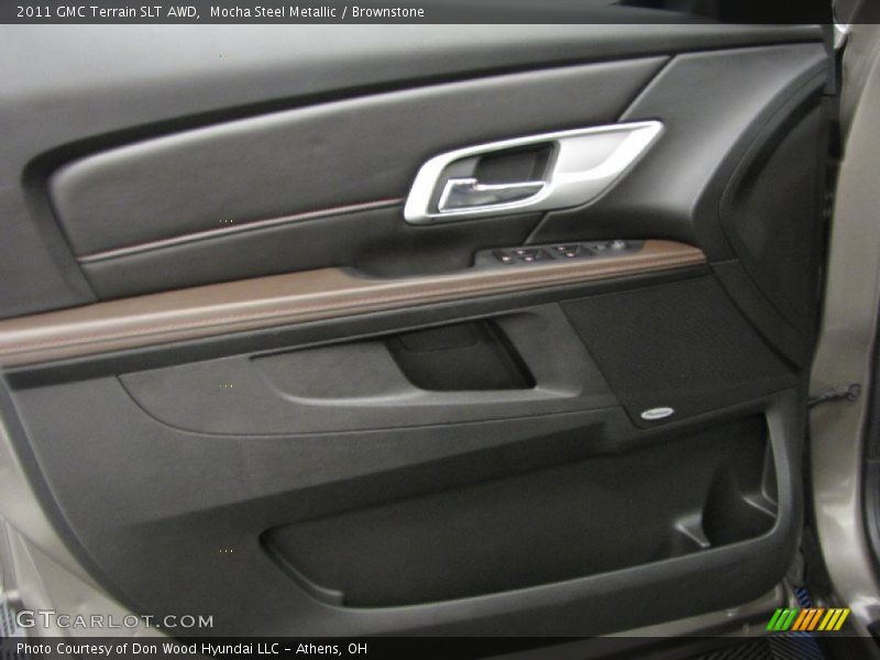 Mocha Steel Metallic / Brownstone 2011 GMC Terrain SLT AWD