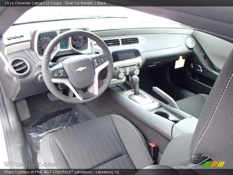 Silver Ice Metallic / Black 2014 Chevrolet Camaro LS Coupe