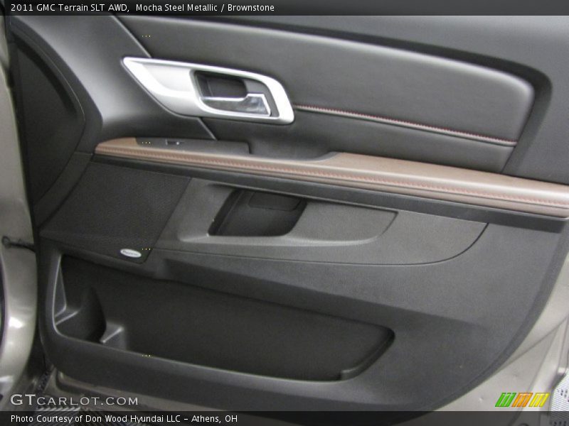 Mocha Steel Metallic / Brownstone 2011 GMC Terrain SLT AWD