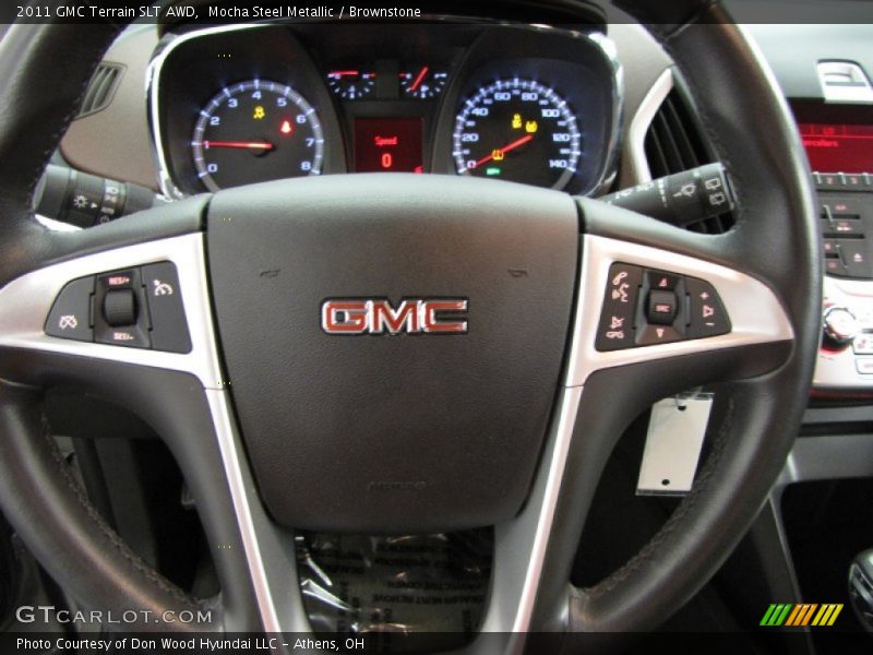 Mocha Steel Metallic / Brownstone 2011 GMC Terrain SLT AWD