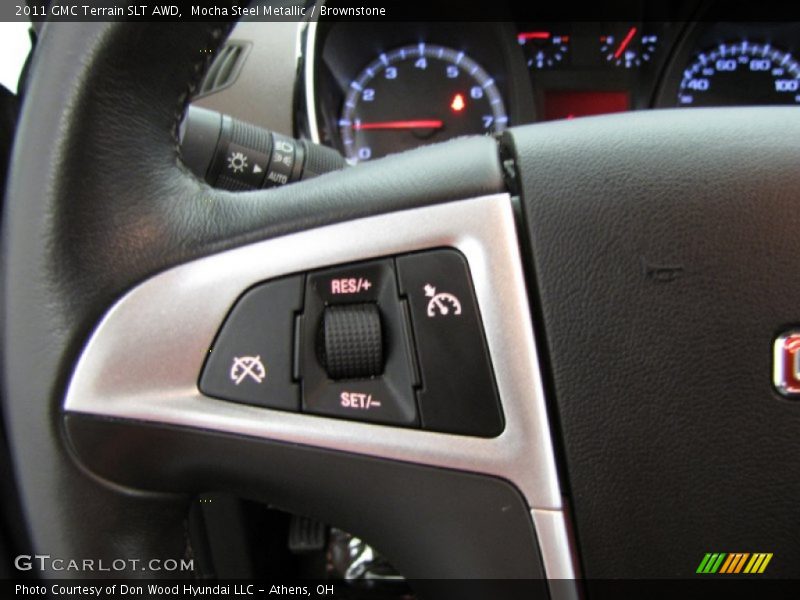 Mocha Steel Metallic / Brownstone 2011 GMC Terrain SLT AWD