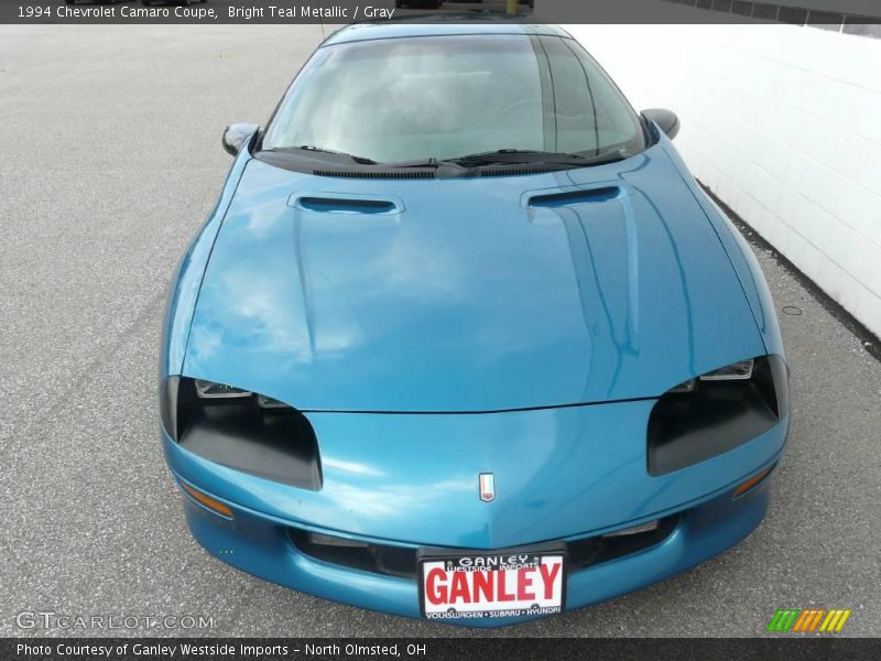 Bright Teal Metallic / Gray 1994 Chevrolet Camaro Coupe