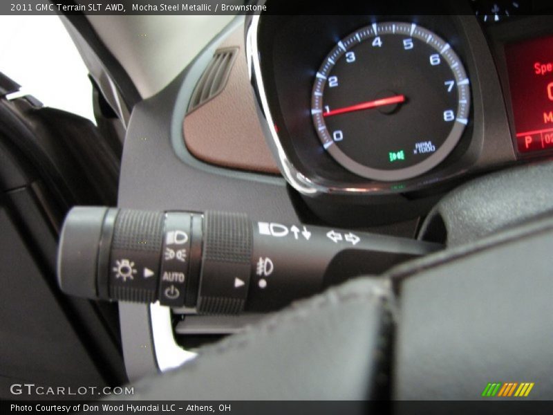 Mocha Steel Metallic / Brownstone 2011 GMC Terrain SLT AWD