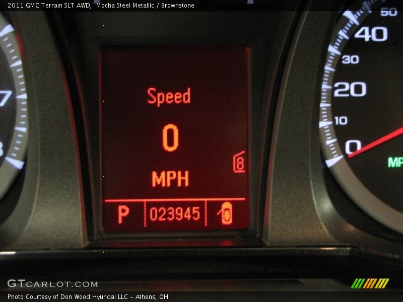 Mocha Steel Metallic / Brownstone 2011 GMC Terrain SLT AWD