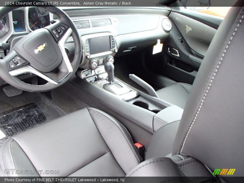 Ashen Gray Metallic / Black 2014 Chevrolet Camaro LT/RS Convertible