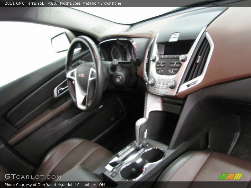 Mocha Steel Metallic / Brownstone 2011 GMC Terrain SLT AWD
