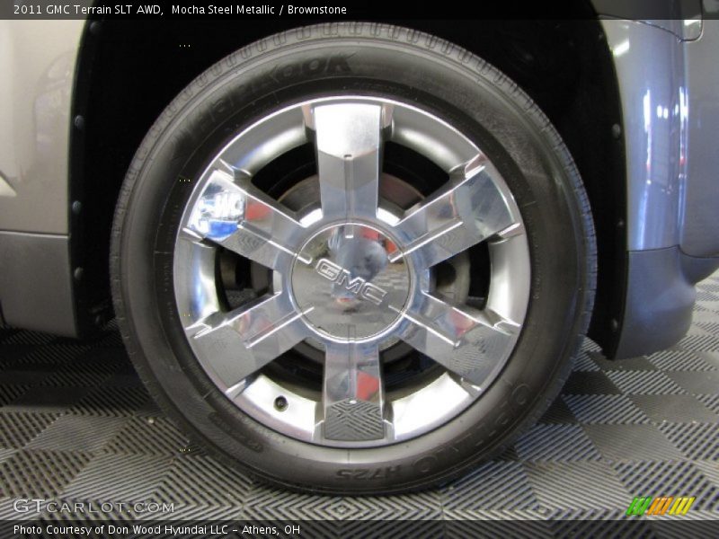Mocha Steel Metallic / Brownstone 2011 GMC Terrain SLT AWD