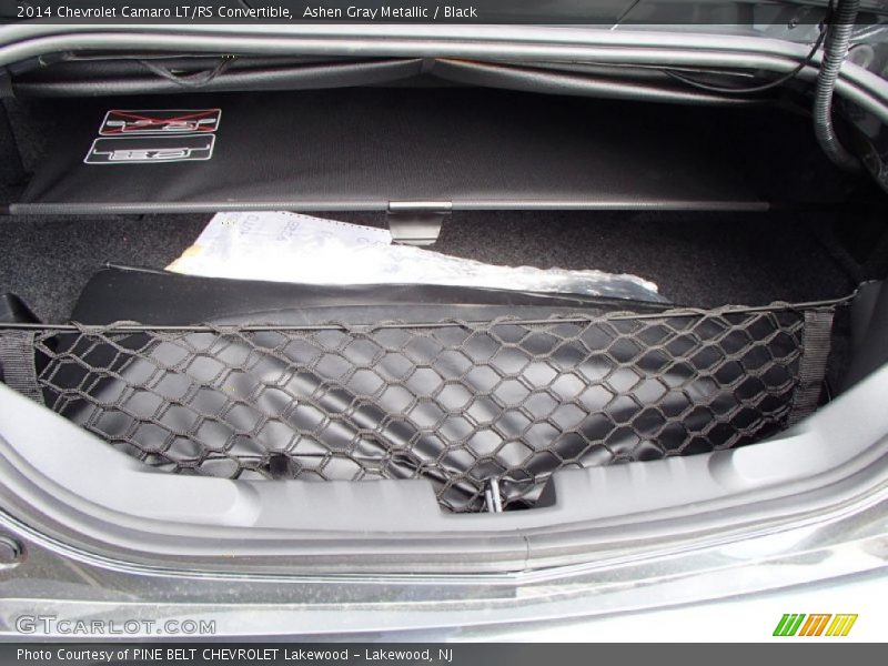 Ashen Gray Metallic / Black 2014 Chevrolet Camaro LT/RS Convertible