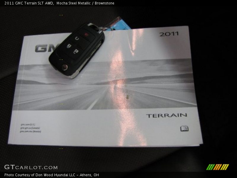 Mocha Steel Metallic / Brownstone 2011 GMC Terrain SLT AWD