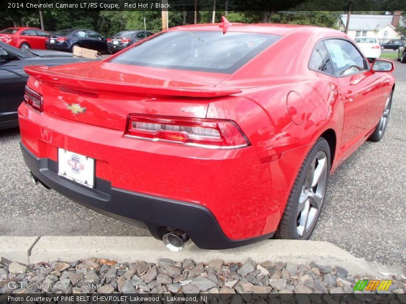 Red Hot / Black 2014 Chevrolet Camaro LT/RS Coupe