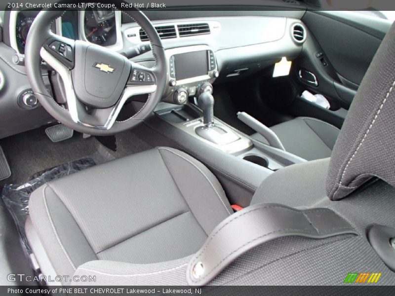 Black Interior - 2014 Camaro LT/RS Coupe 