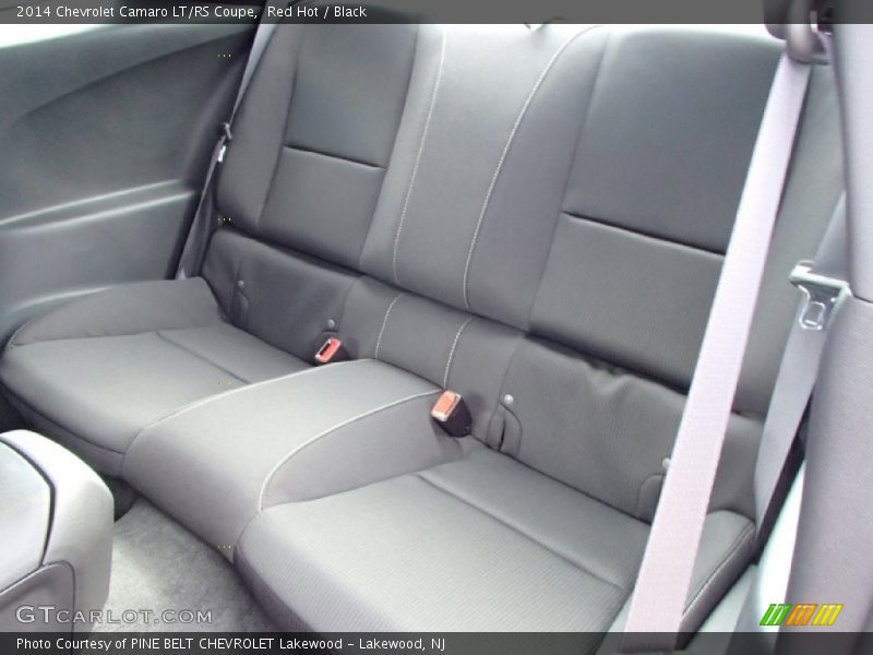 Rear Seat of 2014 Camaro LT/RS Coupe