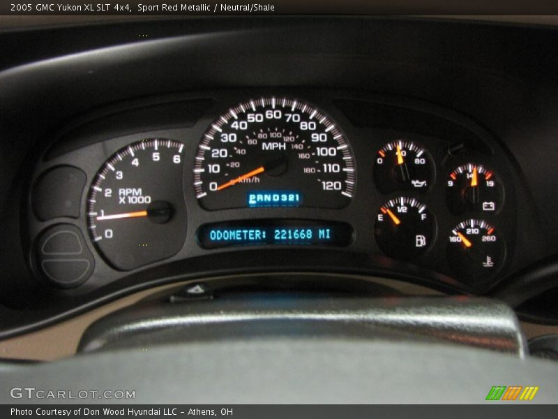 Sport Red Metallic / Neutral/Shale 2005 GMC Yukon XL SLT 4x4