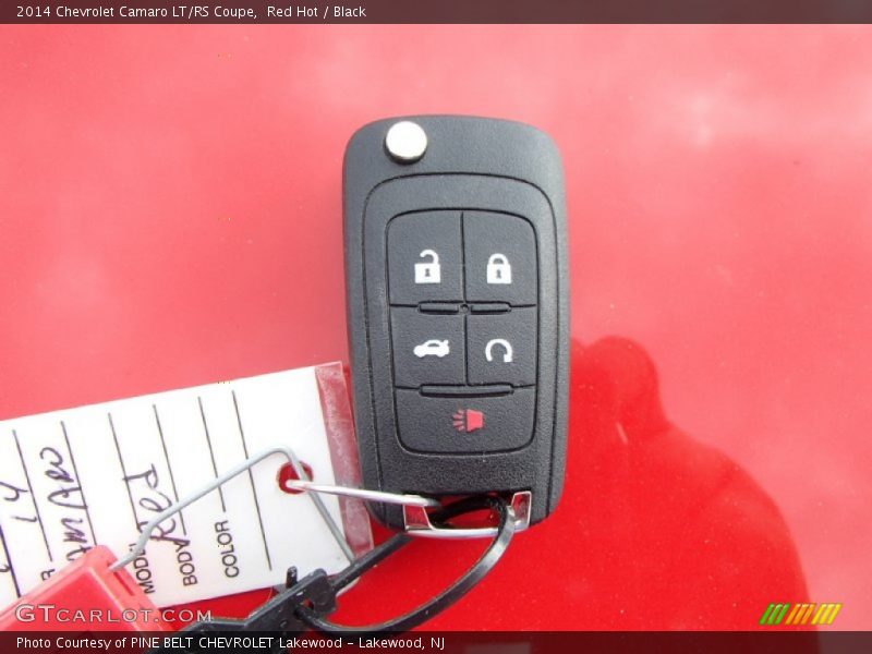 Red Hot / Black 2014 Chevrolet Camaro LT/RS Coupe