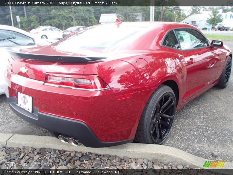 Crystal Red Tintcoat / Black 2014 Chevrolet Camaro SS/RS Coupe