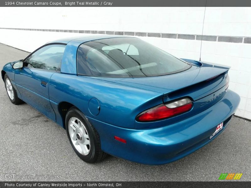 Bright Teal Metallic / Gray 1994 Chevrolet Camaro Coupe