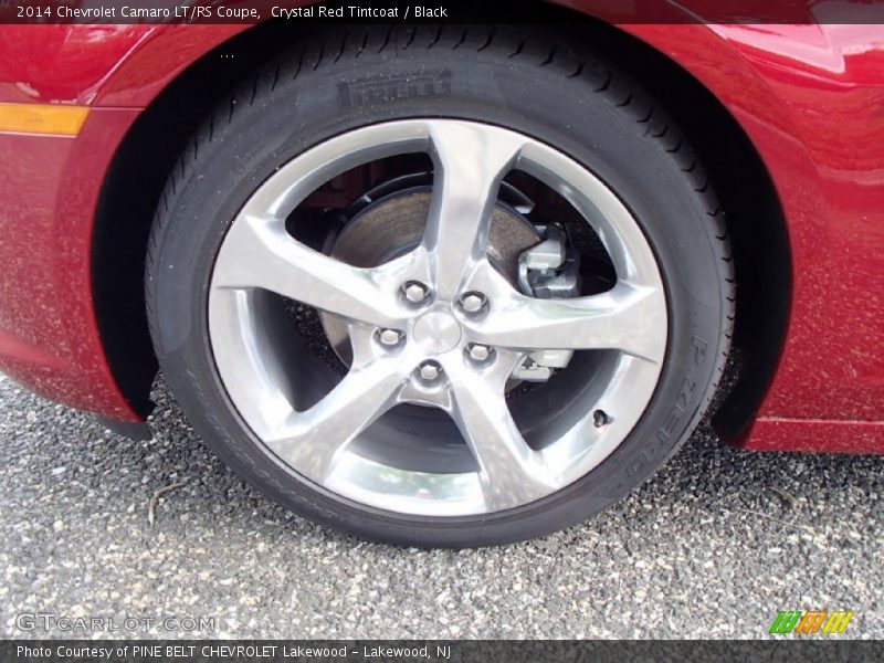 Crystal Red Tintcoat / Black 2014 Chevrolet Camaro LT/RS Coupe