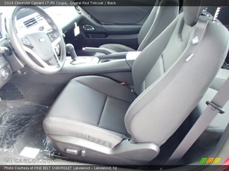 Front Seat of 2014 Camaro LT/RS Coupe