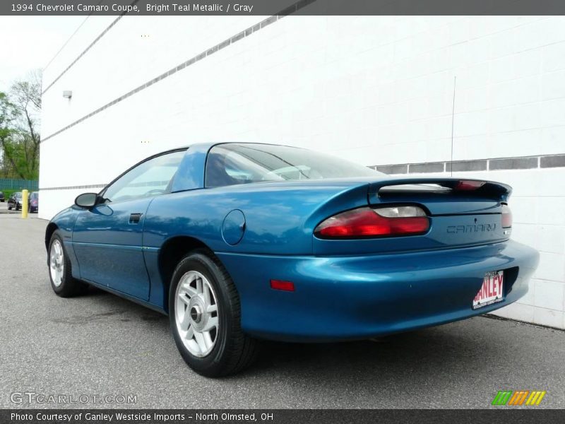 Bright Teal Metallic / Gray 1994 Chevrolet Camaro Coupe