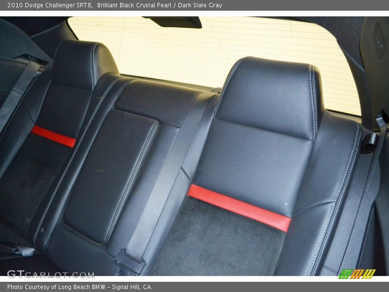 Brilliant Black Crystal Pearl / Dark Slate Gray 2010 Dodge Challenger SRT8