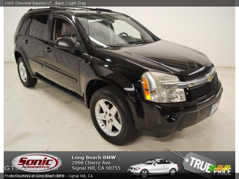 Black / Light Gray 2005 Chevrolet Equinox LT