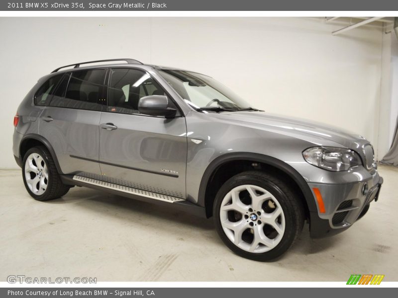 Space Gray Metallic / Black 2011 BMW X5 xDrive 35d