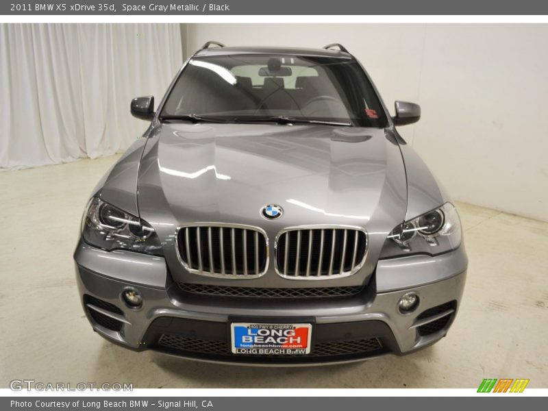 Space Gray Metallic / Black 2011 BMW X5 xDrive 35d