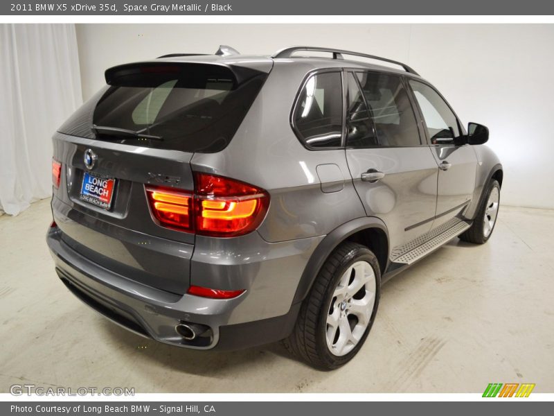 Space Gray Metallic / Black 2011 BMW X5 xDrive 35d