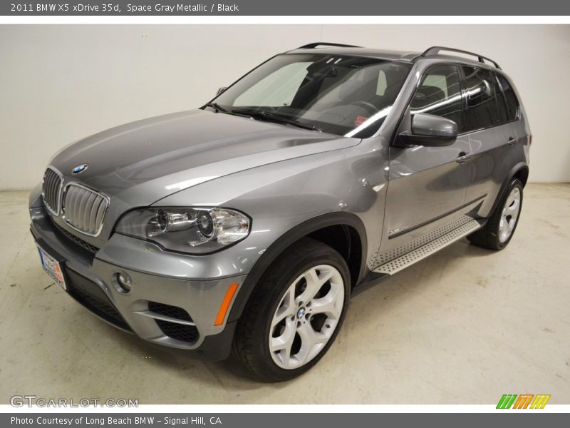 Space Gray Metallic / Black 2011 BMW X5 xDrive 35d