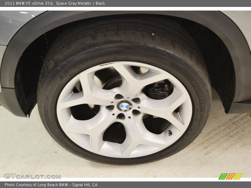 Space Gray Metallic / Black 2011 BMW X5 xDrive 35d