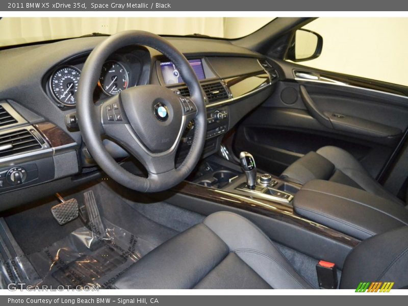 Space Gray Metallic / Black 2011 BMW X5 xDrive 35d