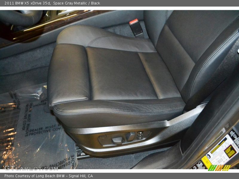 Space Gray Metallic / Black 2011 BMW X5 xDrive 35d