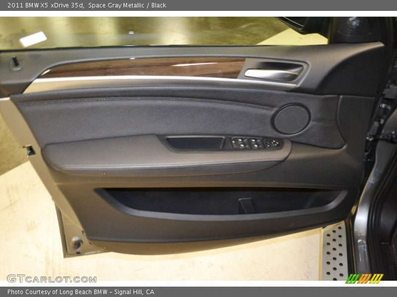Space Gray Metallic / Black 2011 BMW X5 xDrive 35d