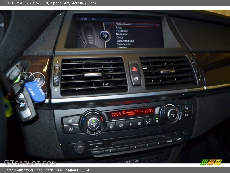 Space Gray Metallic / Black 2011 BMW X5 xDrive 35d
