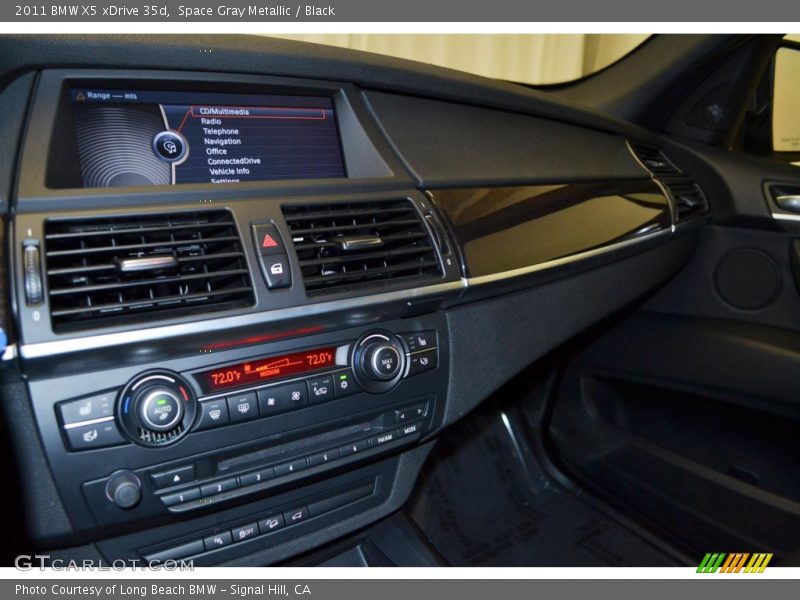 Space Gray Metallic / Black 2011 BMW X5 xDrive 35d