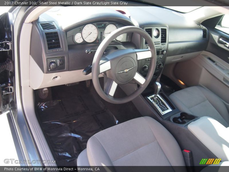 Silver Steel Metallic / Dark Slate Gray/Light Slate Gray 2007 Chrysler 300